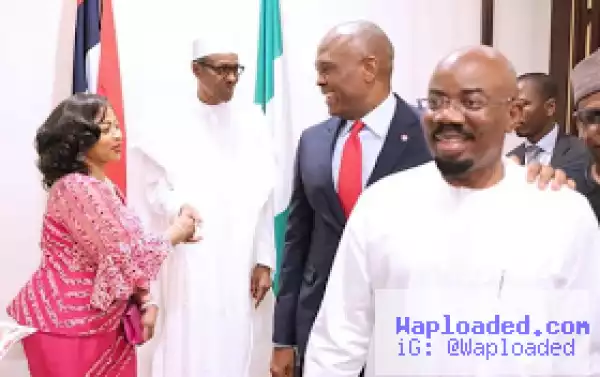 More Photos: President Buhari dines with Nigeria